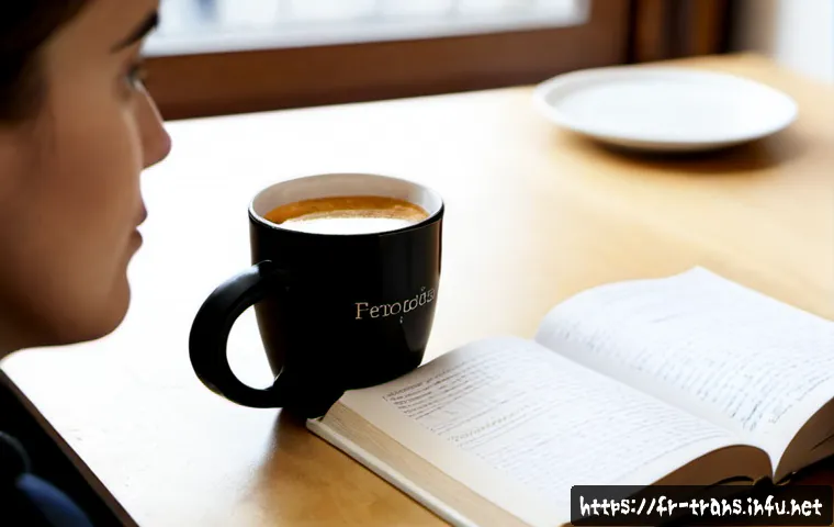 Home 17 번역사 자격증 필수 학습법 - Photorealistic French translation certification study scene, focused adult learner at a tidy Paris a...